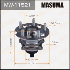 MW-11521 MASUMA Комплект підшипника ступиці колеса