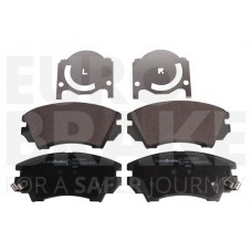 5502223641 EUROBRAKE Комплект гальмівних колодок дисковий гальм