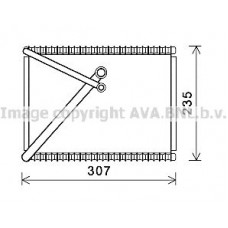 VOV156 AVA QUALITY COOLING Випарник кондиціонера