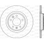 BDR2034.10 OPEN PARTS Гальмівний диск