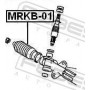 MRKB-01 FEBEST Пильник рульове управління