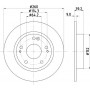 ND8049K NISSHINBO Гальмівний диск