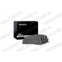 402B0628 RIDEX Комплект гальмівних колодок дисковий гальм