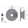 BDS1295 BENDIX Braking Гальмівний диск