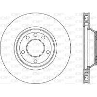 BDR2194.20 OPEN PARTS Гальмівний диск