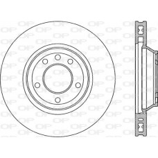 BDR2194.20 OPEN PARTS Гальмівний диск