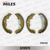 E210578 MILES Комплект гальмівних колодок