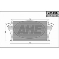 721.025 AHE Интеркулер