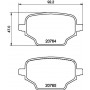 8DB 355 039-911 HELLA КомплеК т гальмівних колодок, дискове гальмо