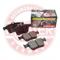 K6144342 MASTER-SPORT GERMANY Комплект гальмівних колодок дисковий гальм