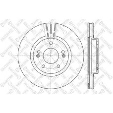 6020-3415V-SX STELLOX Гальмівний диск