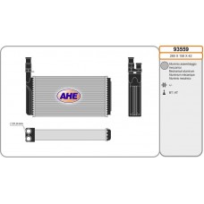 93559 AHE Теплообмінник обігрів салону