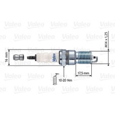 246893 VALEO Свічка запалювання