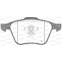BPA1070.00 OPEN PARTS Комплект гальмівних колодок дисковий гальм