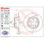 08.7019.80 BREMBO Гальмівний диск