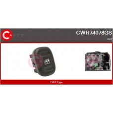 CWR74078GS CASCO Вимикач склопідйомник