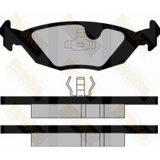 PA504 Brake ENGINEERING Комплект гальмівних колодок дисковий гальм