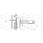 CVJ5447.10 OPEN PARTS Шарнирный комплект, Привідний вал