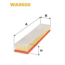 WA9600 WIX FILTERS Повітряний фільтр