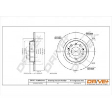 DP1010.11.0225 Dr!ve+ Гальмівний диск