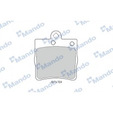MBF015140 MANDO Комплект гальмівних колодок дисковий гальм