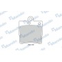 MBF015140 MANDO Комплект гальмівних колодок дисковий гальм