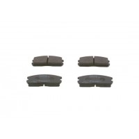 0 986 491 260 BOSCH Комплект гальмівних колодок дисковий гальм