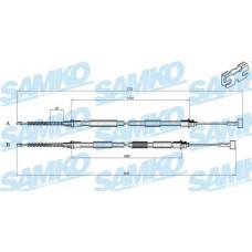 C0235B SAMKO Тросик, cтояночный тормоз
