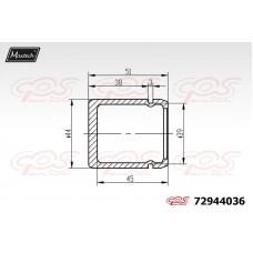 72944036 MAXTECH Поршень корпус скоби гальма