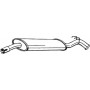 170-309 BOSAL Глушник вихлопних газів кінцевий