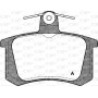 BPA0135.20 OPEN PARTS Комплект гальмівних колодок дисковий гальм