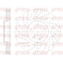 61852 10 KAWE Гальмівний диск