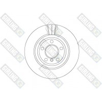 6066175 GIRLING Гальмівний диск