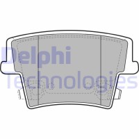 LP2035 DELPHI Комплект гальмівних колодок дисковий гальм