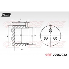 72957022 MAXTECH Поршень корпус скоби гальма