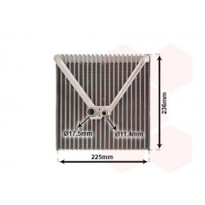 7600V011 VAN WEZEL Випарник кондиціонера