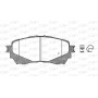 BPA1538.04 OPEN PARTS Комплект гальмівних колодок дисковий гальм