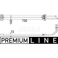 CLC 109 000P MAHLE Масляний радіатор кермове управління