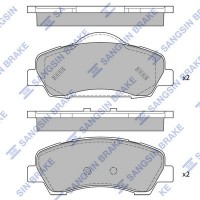 SP4208 Hi-Q КомплеК т гальмівних колодок, дискове гальмо