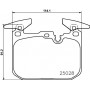P 06 096 BREMBO Комплект гальмівних колодок дисковий гальм