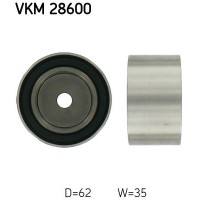 VKM 28600 SKF Паразитный / Ведущий ролик, Зубчастий ремінь