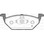 BPA0633.21 OPEN PARTS Комплект гальмівних колодок дисковий гальм