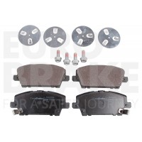 5502222638 EUROBRAKE Комплект гальмівних колодок дисковий гальм