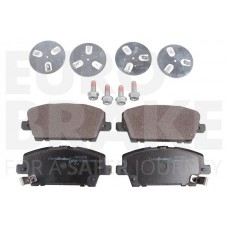 5502222638 EUROBRAKE Комплект гальмівних колодок дисковий гальм