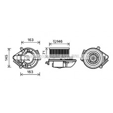 PE8504 AVA QUALITY COOLING Вентилятор салону