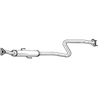 284-731 BOSAL Середній глушник вихлопних газів