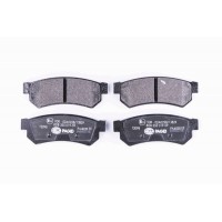 8DB 355 019-591 HELLA Комплект гальмівних колодок дисковий гальм
