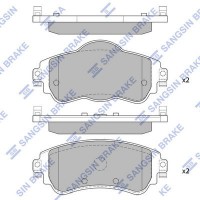 SP1829 Hi-Q Комплект гальмівних колодок дисковий гальм