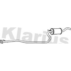 260588 KLARIUS Середній глушник вихлопних газів