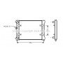 ST2023 AVA QUALITY COOLING Радіатор охолодження двигуна
